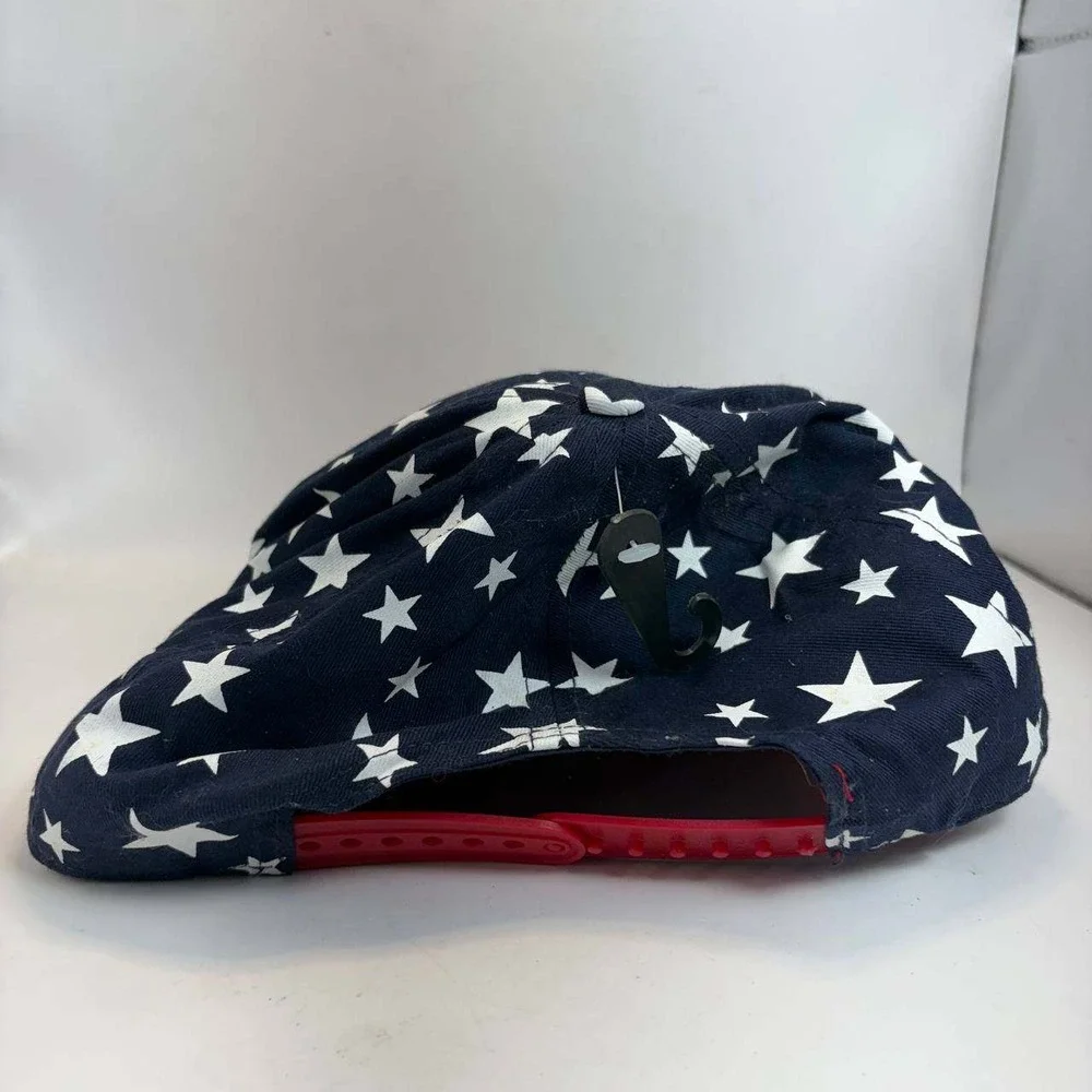 Youth Stars and Stripes Snapback Hat Navy Red White Patriotic SB3YJ2PLK OSFM
